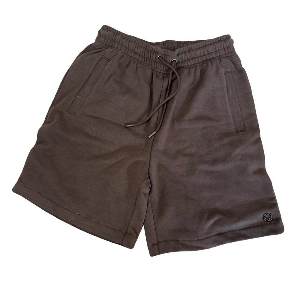 Comfrt Halo APM Shorts Espresso Brown Fleece Sweat Shorts CB100 XS